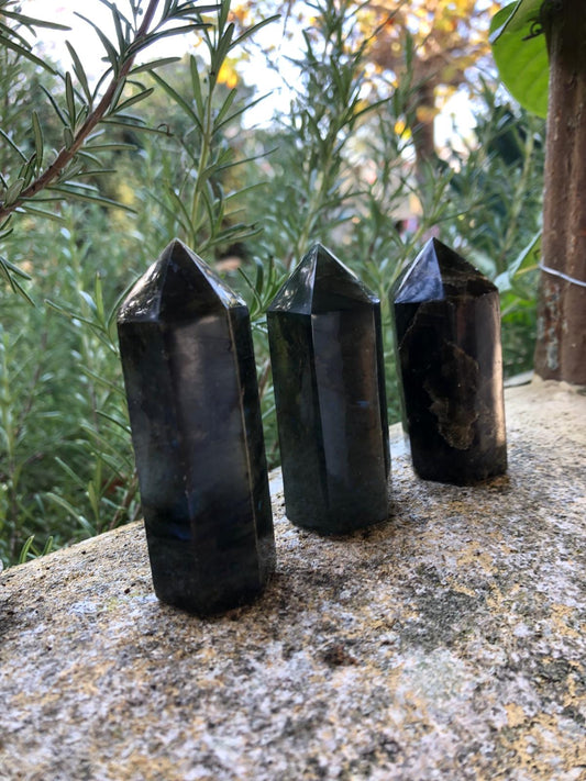 Boutique de lithothérapie - Pointe Polie Labradorite