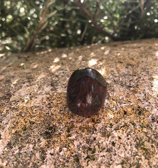 Boutique ésotérique - Lithothérapie Jaspe Sang de Dragon Pierre Cubique - SOEURS