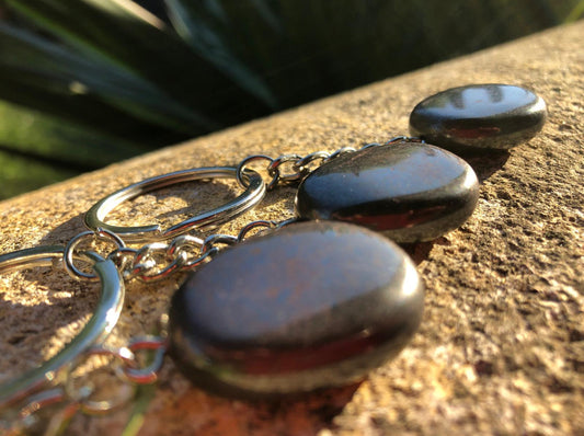 Boutique de Lithothérapie en ligne - Porte clés en Hématite - SOEURS