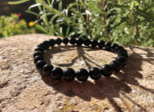 Boutique ésotérique - Lithothérapie Bracelet Pierre Obsidienne - SOEURS