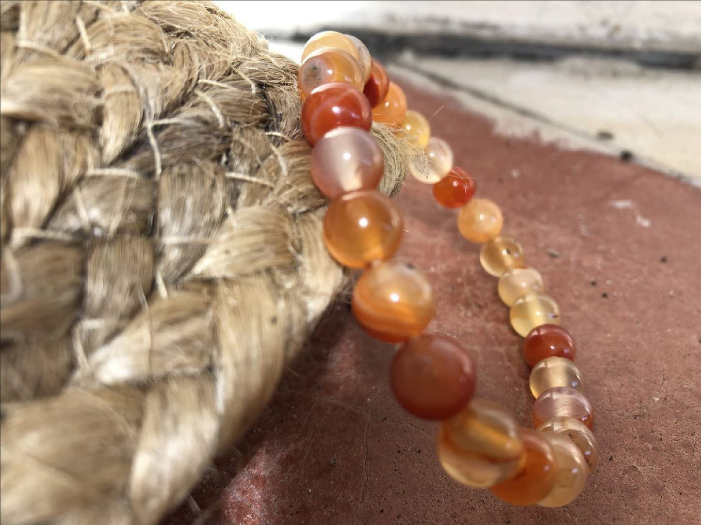 Boutique de lithothérpie en ligne - Bracelet en Cornaline - SOEURS