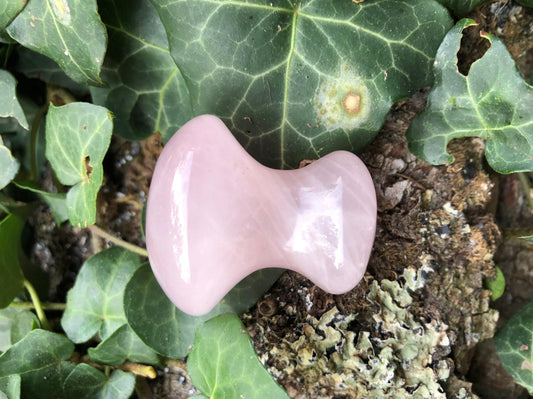 Boutique ésotérique en ligne - Photos Champignon de massage en quartz Rose