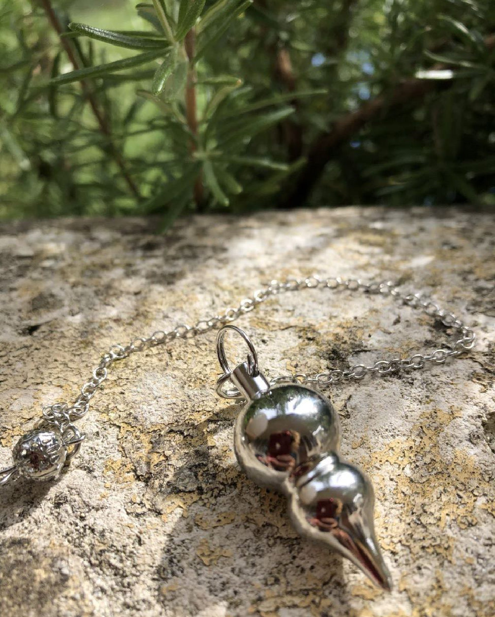 Boutique ésotérique - Divination Pendule Argenté - SOEURS