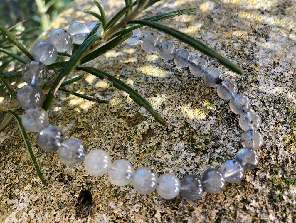 Boutique ésotérique - Lithothérapie Bracelet Labradorite boules 10mm - SOEURS