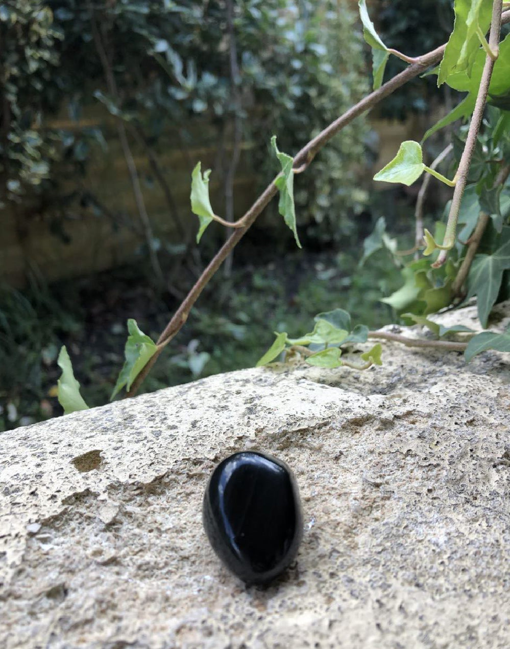 Boutique ésotérique - Lithothérapie Pendentif en Pierre en Obsidienne - SOEURS