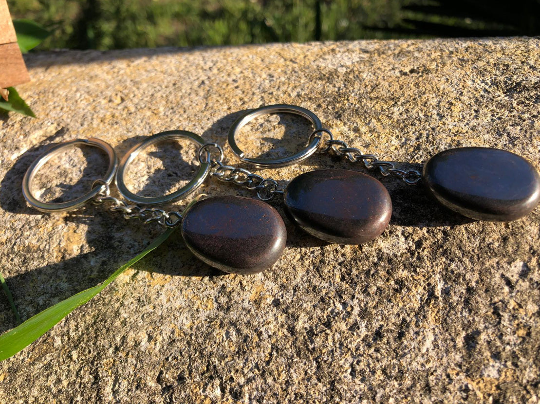 Boutique ésotérique - Porte clés en Hématite - SOEURS