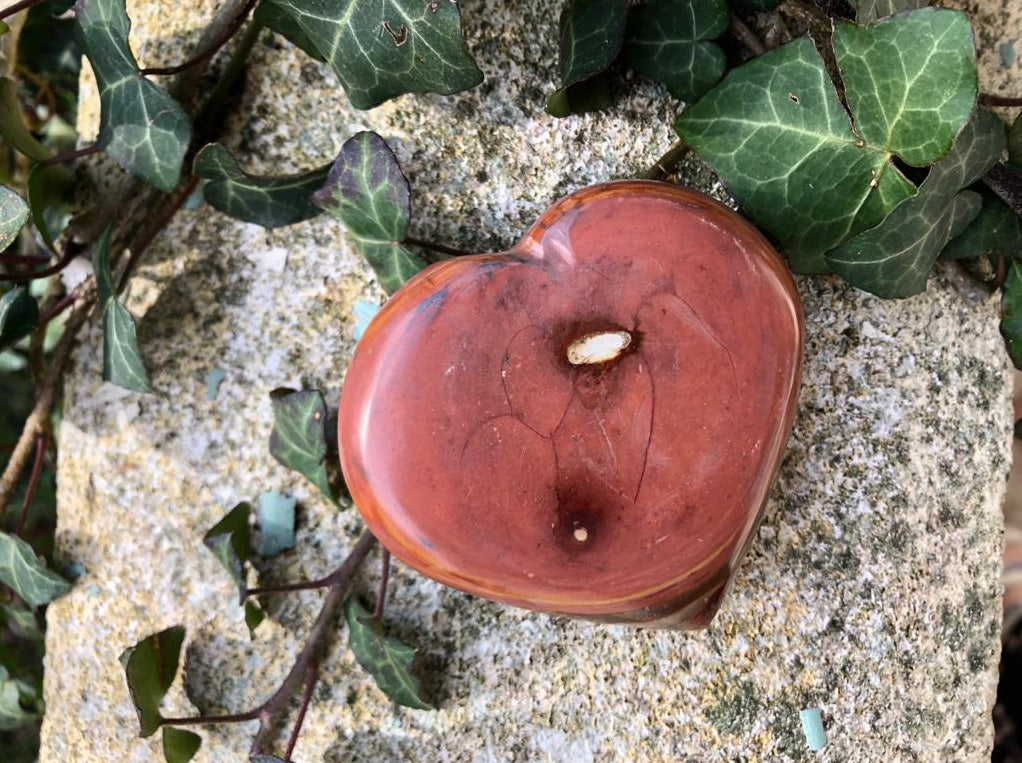 coeur en jaspe pierre de lithothérapie