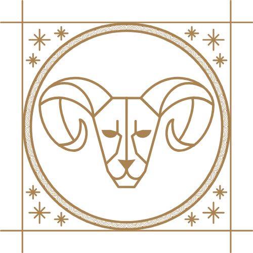 Symbole signe straologique Bélier