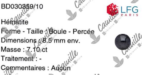 Boutique de Lithothérapie - Certifiact d'Authenticité - SOEURS