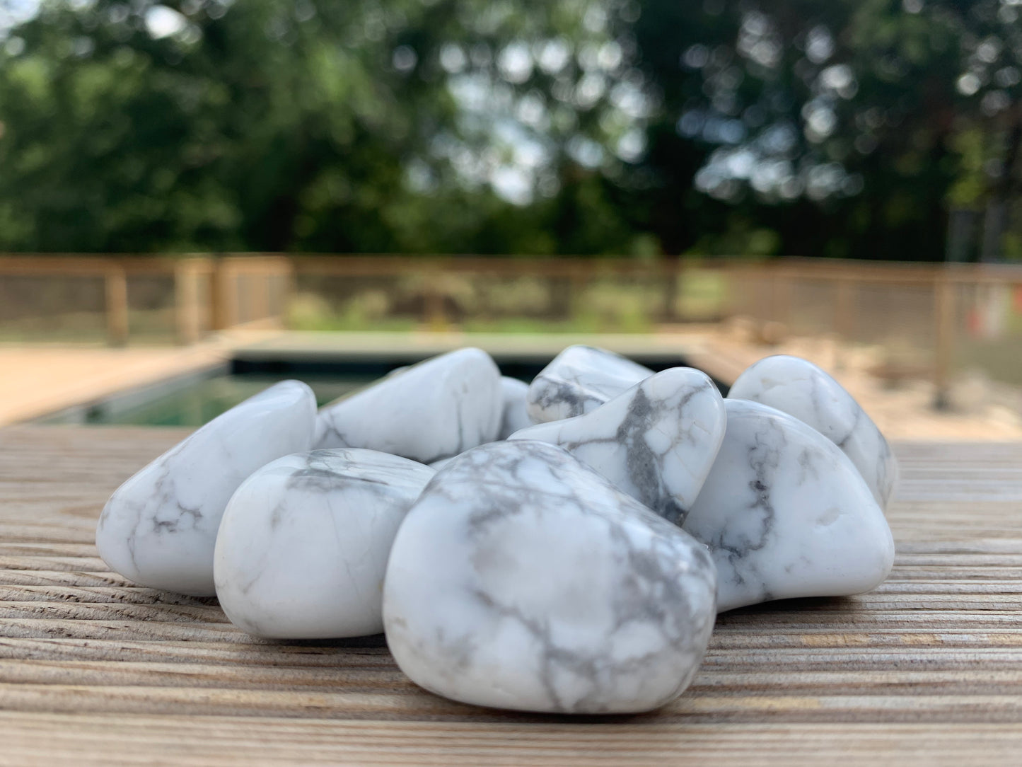 pierres de lithothérapie Howlite blanche