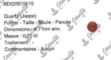 Boutique de Lithothérapie - Certifiact d'Authenticité - SOEURS