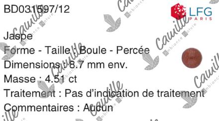 Boutique de Lithothérapie - Certifiact d'Authenticité - SOEURS