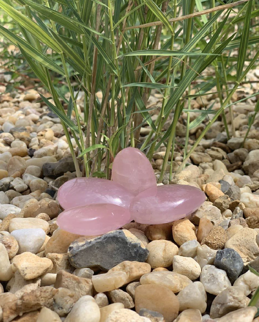 Quartz Rose :  Amour, Harmonie, Réconfort