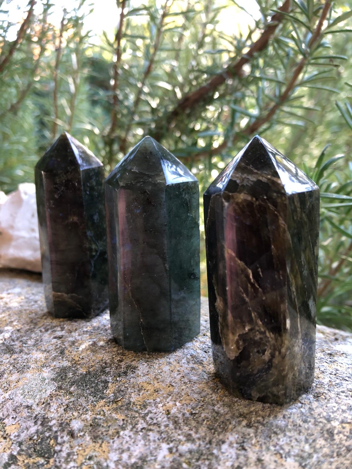 Boutique ésotérique en ligne - Pointe Polie Labradorite