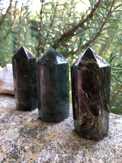 Boutique ésotérique en ligne - Pointe Polie Labradorite