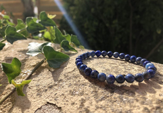 Boutique ésotérique - Lithothérapie Bracelet en Pierre Lapis Lazuli  - SOEURS