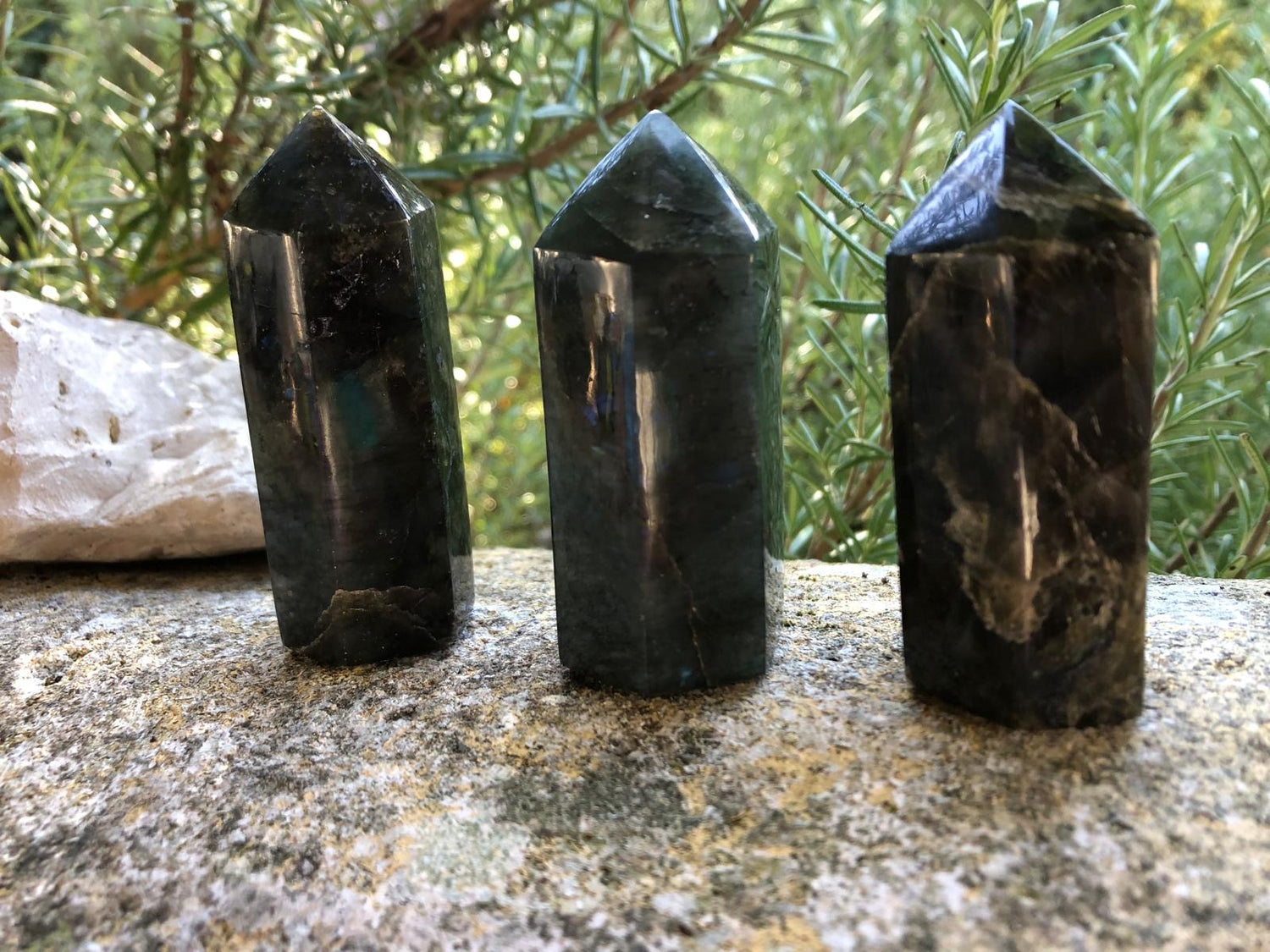 Boutique de lithothérapie en ligne - Pointe Polie Labradorite