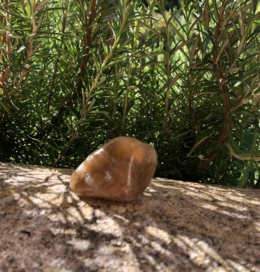 Boutique ésotérique - Lithothérapie Pierre Citrine Naturelle - SOEURS