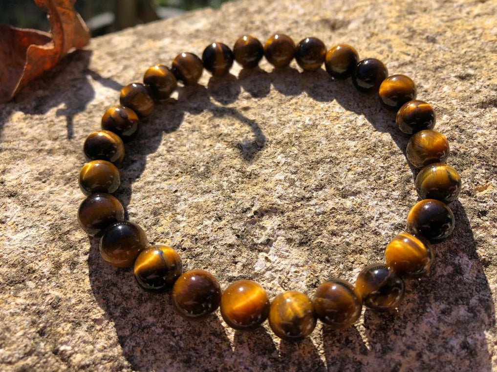 Boutique ésotérique - Lithothérapie Bracelet en pierre Oeil de Tigre Taille 2 - SOEURS