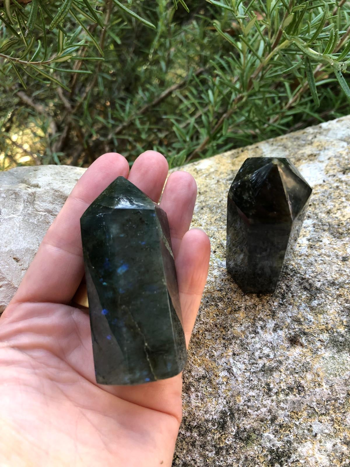 Boutique ésotérique - Pointe Polie Labradorite