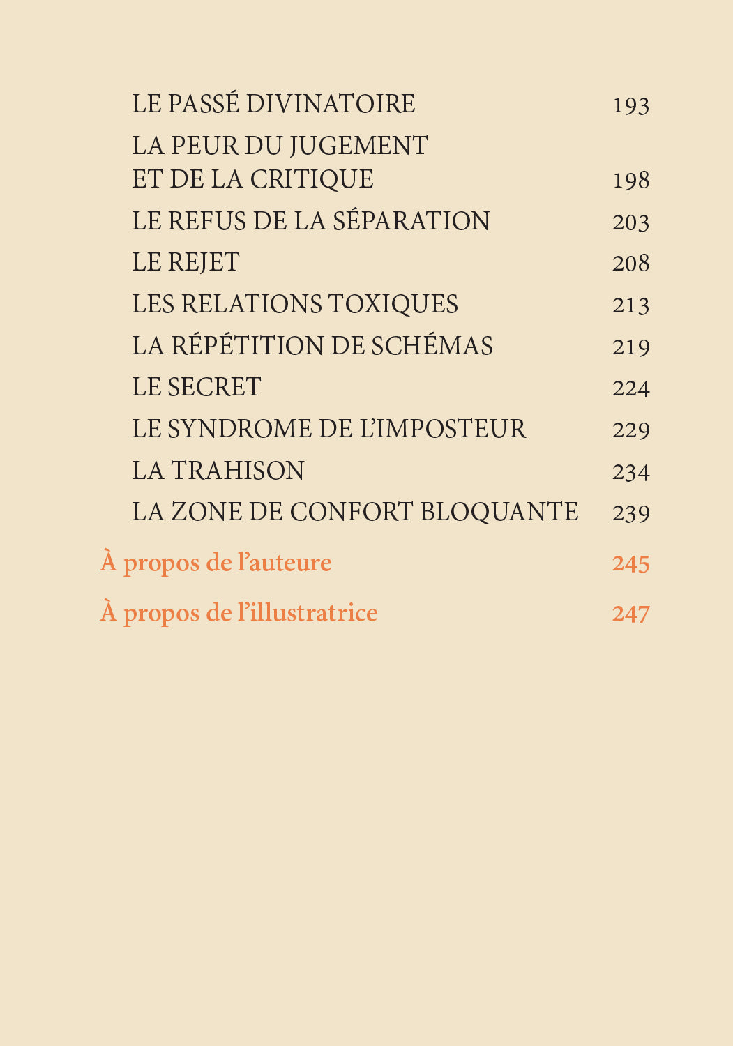 Boutique ésotérique - Oracle du Cris des Ames Sommaire - SOEURS